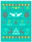 Harry Potter 4 Pack Symbols Blank Christmas Cards & Envelopes Set